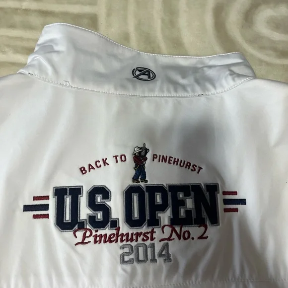 US Open Pinehurst No2 2014 White Golf Jacket - Picture 8 of 9